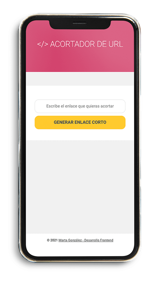 Acortador de enlaces con NodeJS y MongoDB